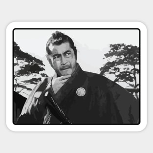 Sanjuro / Yojimbo- Toshiro Mifune Sticker